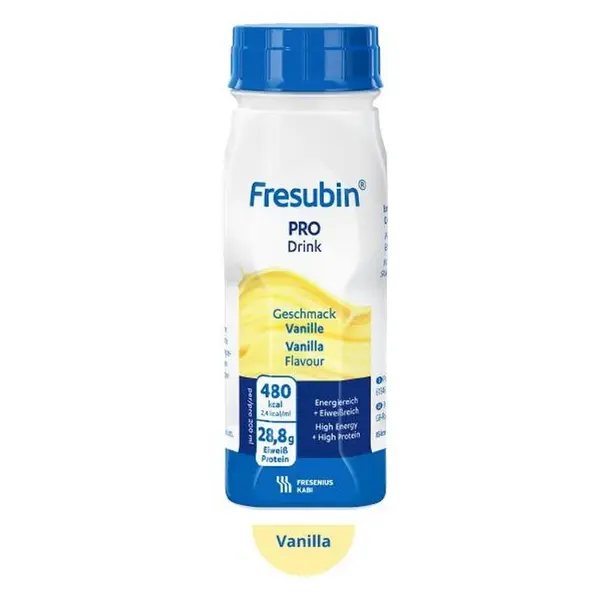 FRESUBIN Pro drink vanilková příchuť  4 x 200 ml