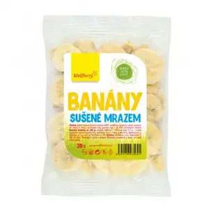 WOLFBERRY Banány sušené mrazem 20 g