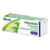HERPESIN Krém 5 % 2 g