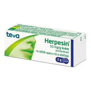 HERPESIN Krém 5 % 2 g