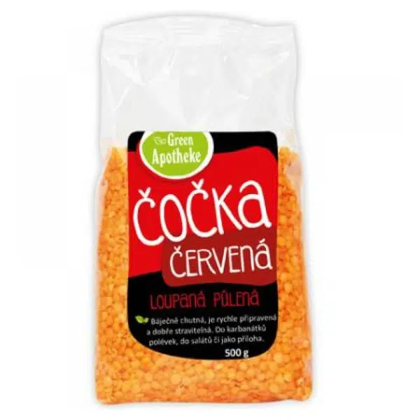 GREEN APOTHEKE Čočka červená loupaná půlená 500 g