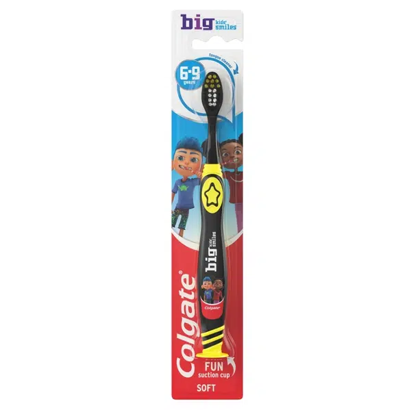 COLGATE Dětský zubní kartáček Big Kids Smiles pro děti ve věku 6-9 let 1ks