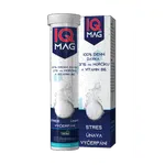 IQ MAG hořčík 375 mg + B6 20 šumivých tablet
