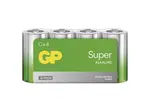 Baterie C (R14) alkalická GP Super 4ks / shrink