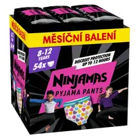 PAMPERS Ninjamas pants S8 Heart 27 - 43 kg 54 kusů
