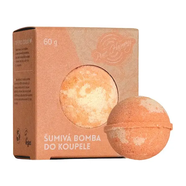 PURE HARMONY Šumivá bomba meruňka 60 g