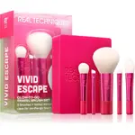 Real Techniques Vivid Escape Travel Brush Set sada štetcov