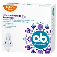 O.B. ExtraProtect Super tampony 42 ks