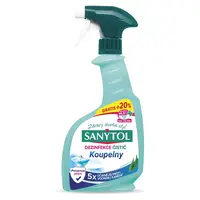 SANYTOL Dezinfekční čistič na koupelny a vodní kamen 500 ml