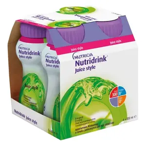 NUTRIDRINK Juice style jablečná příchuť 4 x 200 ml
