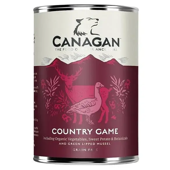 CANAGAN Country game konzerva pro psy 400 g