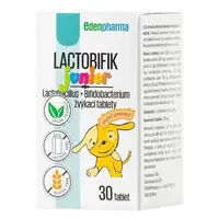 EDENPHARMA Lactobifík Junior příchuť.pomeranč 30 tablet