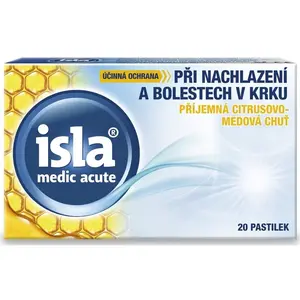 ISLA Medic acute citrus-med 20 pastilek