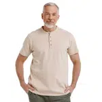 Bushman Pánské tričko Gutu, pískově hnědé XXXL