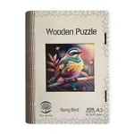 EPEE Wooden puzzle Song Bird A3