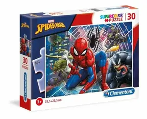 Puzzle Supercolor Spider-man 30 dílků