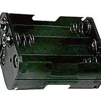 Pouzdro baterie  R6x6  vedle, nad
