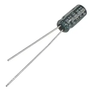 Kondenzátor elektrolytický  22M/50V 5x11-2.5  105*C  rad.C