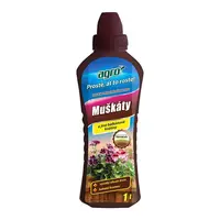 Hnojivo pro muškáty,pelargonie a balkónové květiny AGRO OM 1l