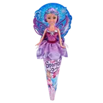 Princezna zimní Sparkle Girlz v kornoutku - fialová