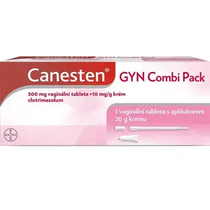 CANESTEN GYN Combi pack 1 vaginální tableta + krém 20 g