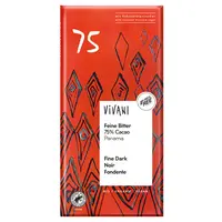 VIVANI Hořká čokoláda 75% s kokosovým cukrem BIO 80 g