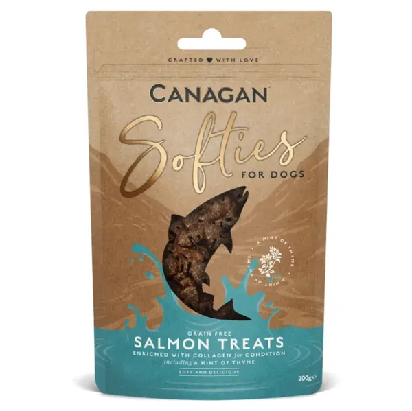 CANAGAN Softies salmon treats pamlsky pro psy 200 g