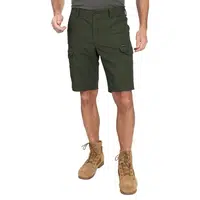 Bushman Pánské kapsáčové kraťasy Ivor, tmavá khaki 54