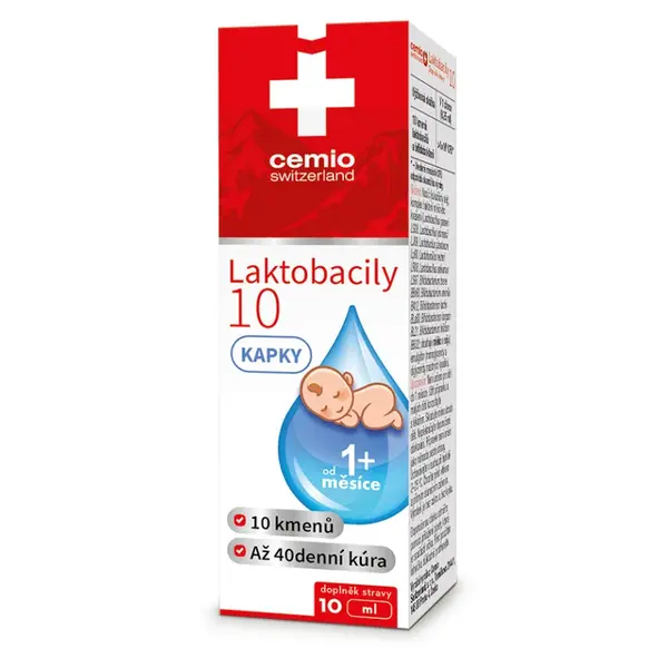 CEMIO Laktobacily 10 kapky 10 ml