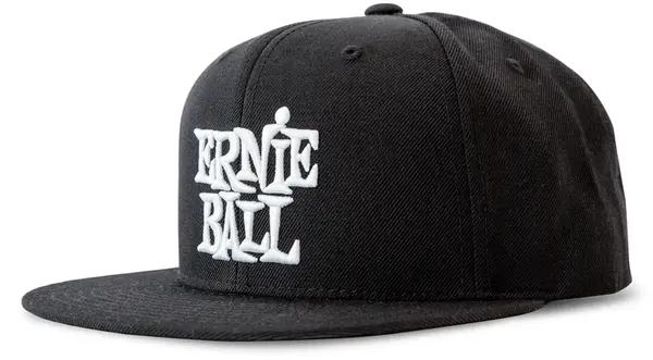 Ernie Ball Stacked Logo Hat Black