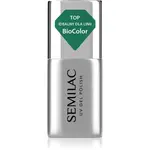 Semilac UV Hybrid - BioColor Top krycí lak na nechty 7 ml