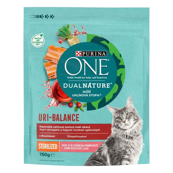 Purina ONE DualNature Cranberry s lososom 750 g