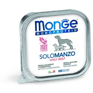 Monge Dog Monoprotein paté - hovězí 150 g