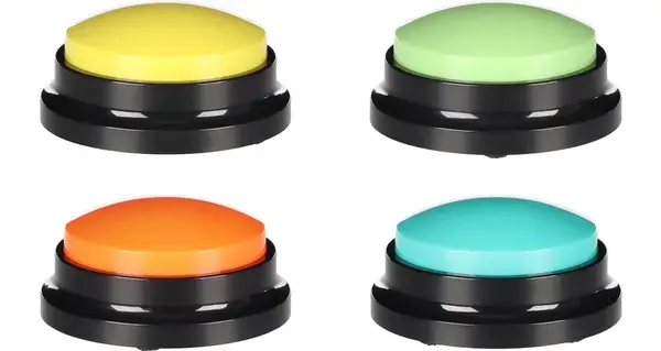 Flamingo tlačítko pro záznam hlasu - v několika barvách 1 ks