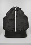 Lightweight hiking backpack black/white