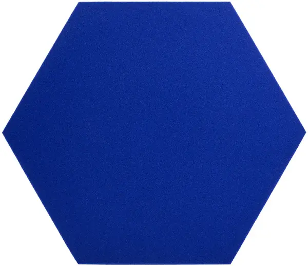 Pyramid Hexagon Dark Blue