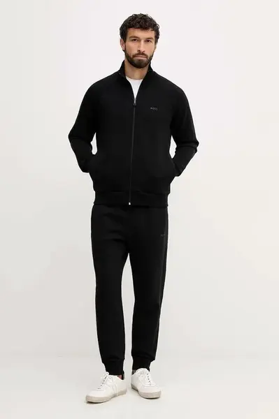 Tepláková souprava BOSS Green Tracksuit Set pánská, černá barva, 50543886