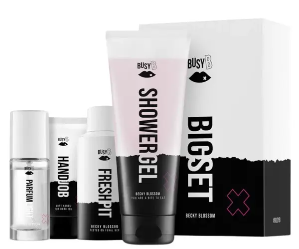 Dárková sada pro péči o tělo BusyB Big Set Becky Blossom + dárek zdarma