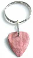 Timber Tones Purple Heart Pick Keyring