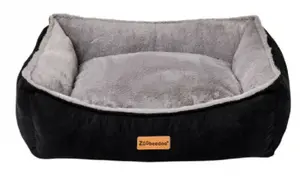 ZooBeeDoo Cheesecake pelech - černá 95 x 75 x 28 cm