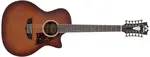 D'Angelico Premier Fulton Grand Auditorium 12-String CE Caramel Burst