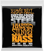 Ernie Ball 2843 Hybrid Slinky Stainless Steel Electric Bass 45-105