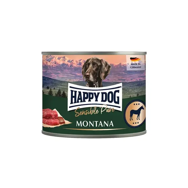 Happy Dog Sensible Pure Montana - konzerva, koňské maso 200 g