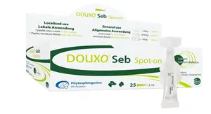 Douxo Seb Spot-On pre psov a mačky 25 x 2 ml