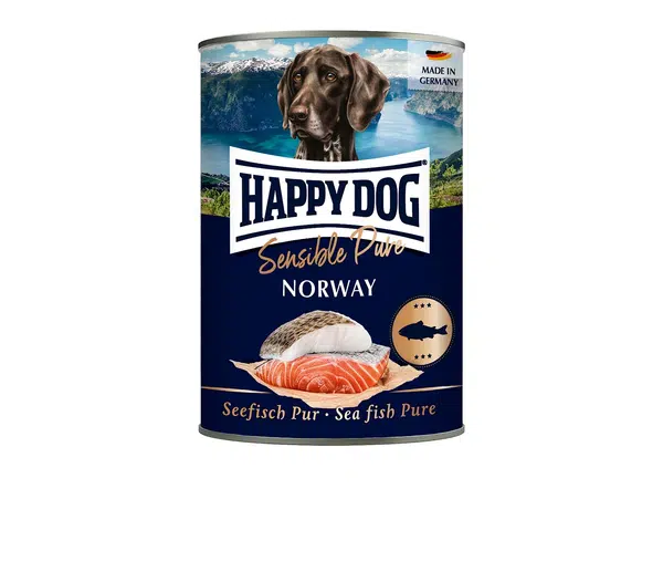 Happy Dog Sensible Pure Norway - konzerva, lososie mäso 400 g