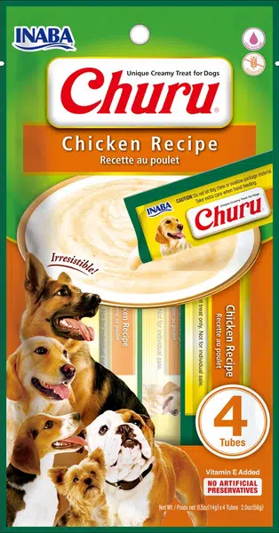 INABA Dog Churu Pyré - Kura 4 x 14 g