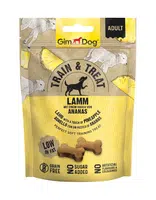 GimDog Train & Treat Lamm & Ananas snack 125 g dátum spotreby: 21.10.2025