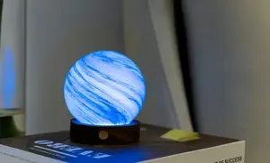 Lampa AstraGlass RGB, více variant - Gingko Varianta: Polar Cloud - malá