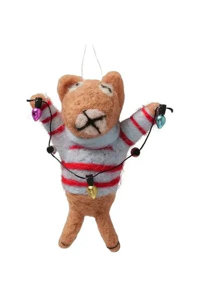 Vánoční dekorace Boltze Jonte 7 x 9 cm