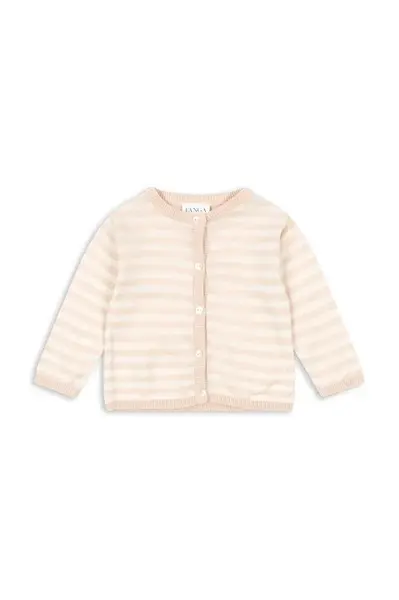 Kojenecký kardigan Fanga Fontana VENTI KNIT CARDIGAN GOTS